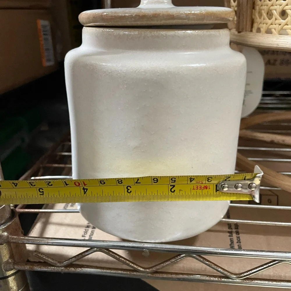 Stoneware Canister from Threshold designed with Studio McGee